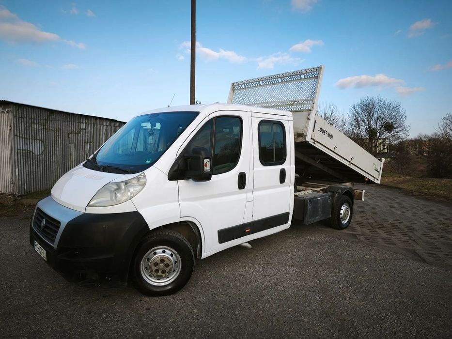 Fiat Ducato  Fiat Ducato 2.3 Doka Kiper 7 osób wywrot hydraulika