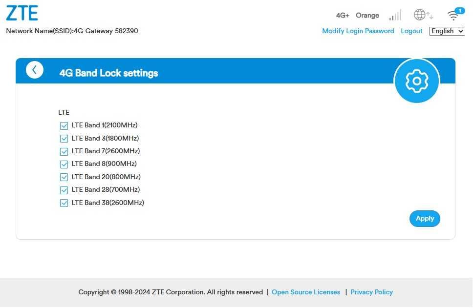 Router LTE Cat.12 ZTE MF297D * 600Mb/s * AGREGACJA * WiFi6 * NORDIC