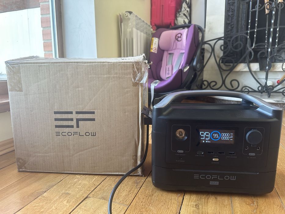 Зарядна станція EcoFlow RIVER Max (576 Вт·год)