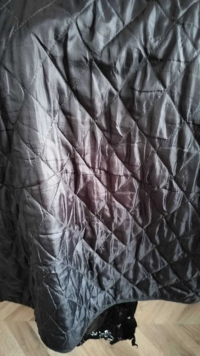 Bluza kurtka męska 2XL gruba masywna szara polar ocieplany