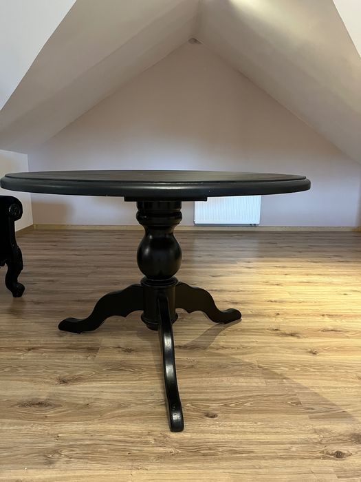 Stół drewniany okrągły