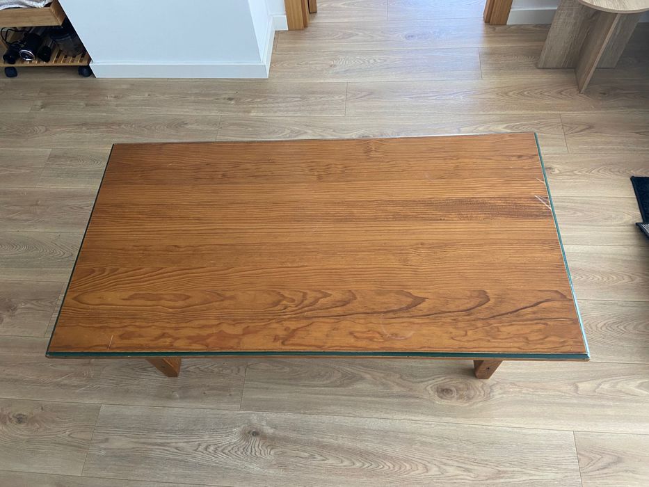 Mesa em Madeira Maciça e Ferro