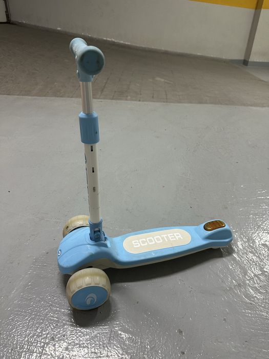 Infantil Patinete azul
