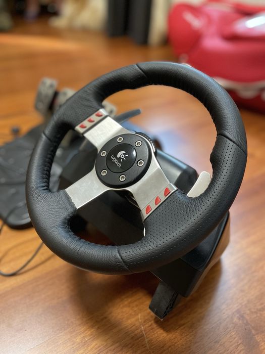 logitech g27 руль - купить периферийные устройства для ПК - Цена