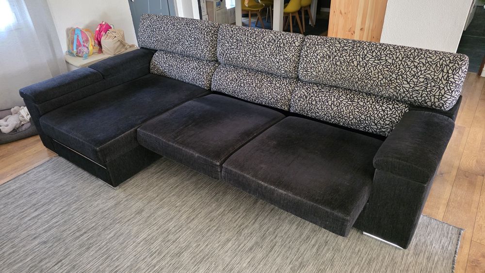 Sofá c/ chaise-longue lado esquerdo