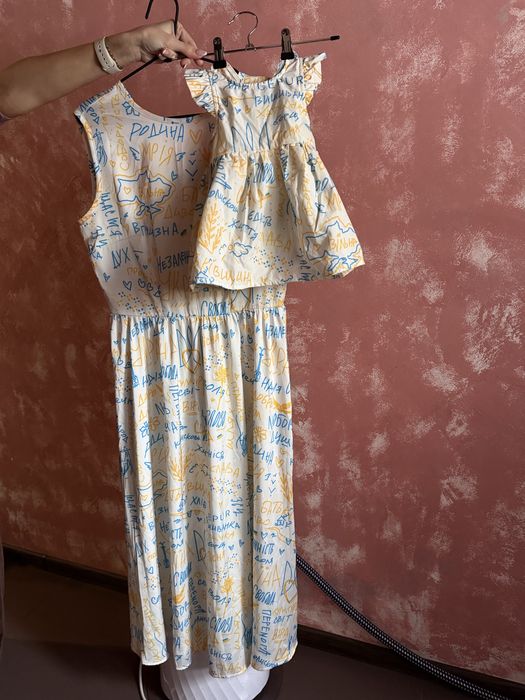 Сукня Gepur Літня сукня Українська сукня Сукня з надписами Патріотична