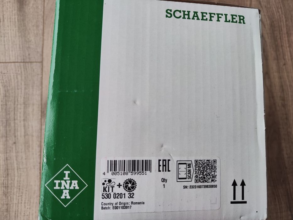 Zestaw rozrządu Ina do VW 1.9tdi 2.0tdi