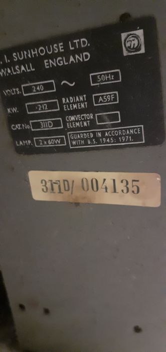 Aguecegor eletrico usado para peças