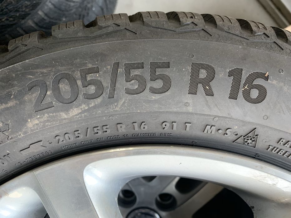 205/55 16 зима VAG