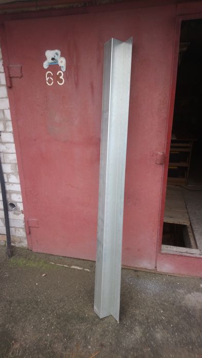 Гнутий оцинкованный профиль Z 100*100*100