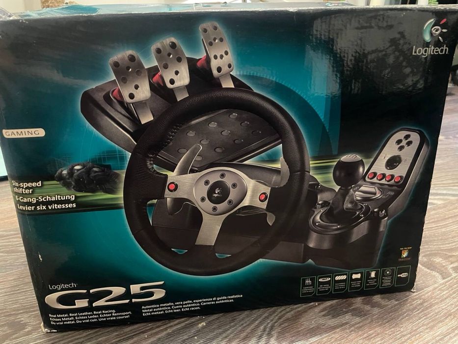 Руль кермо ігровий Logitech G25