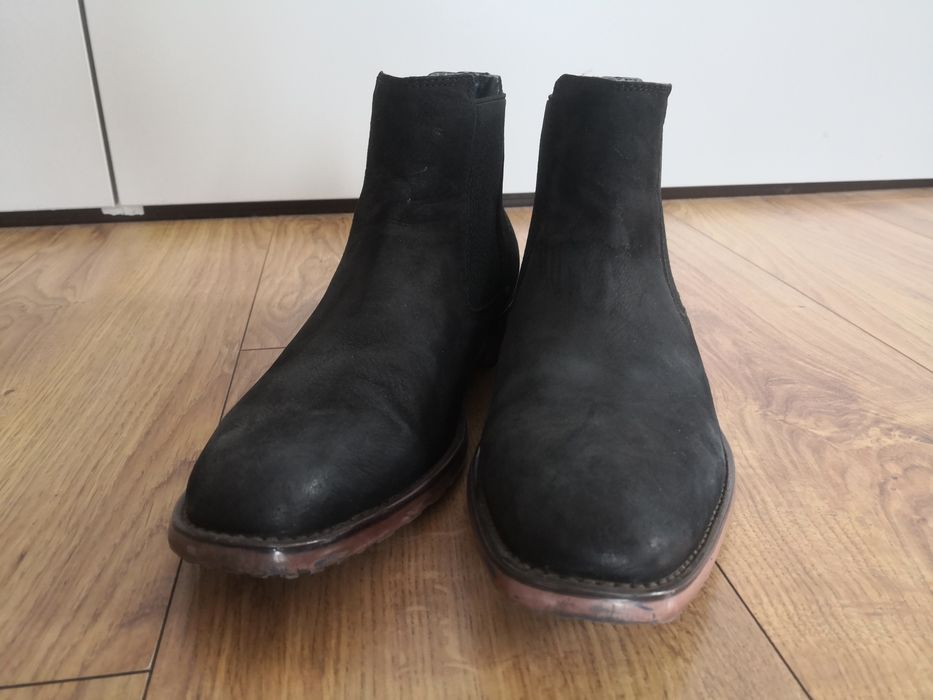 Sztyblety męskie czarne Bugatti r. 42