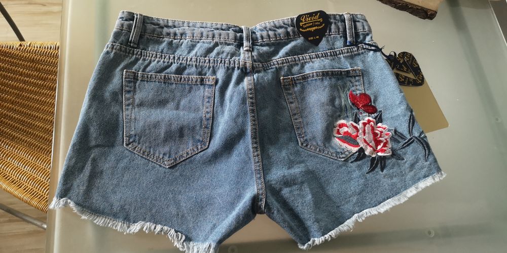 Spodenki New Denim Vivid rozm:L/40 pas 84 cm