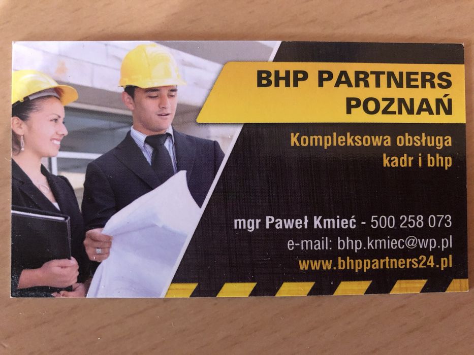 Usługi BHP Szkolenia, Kadry