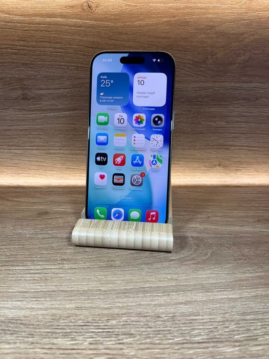 iPhone 16 Pro 128 Natural !! АКБ: 90% !! №: 6598 !! СТАН ІДЕАЛЬНИЙ !!! З США !! Айфон купити оригінал !!