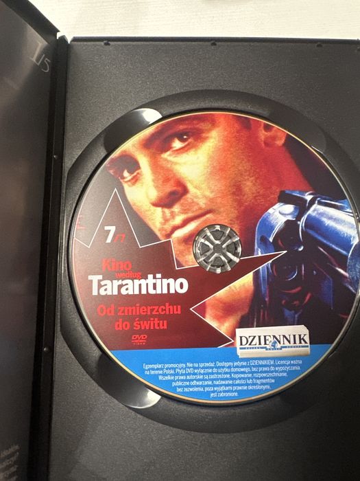 Zestaw filmów DVD Tarantino