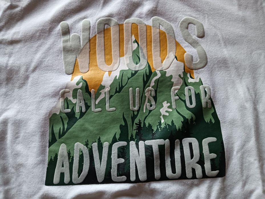 Camisola branca infantil