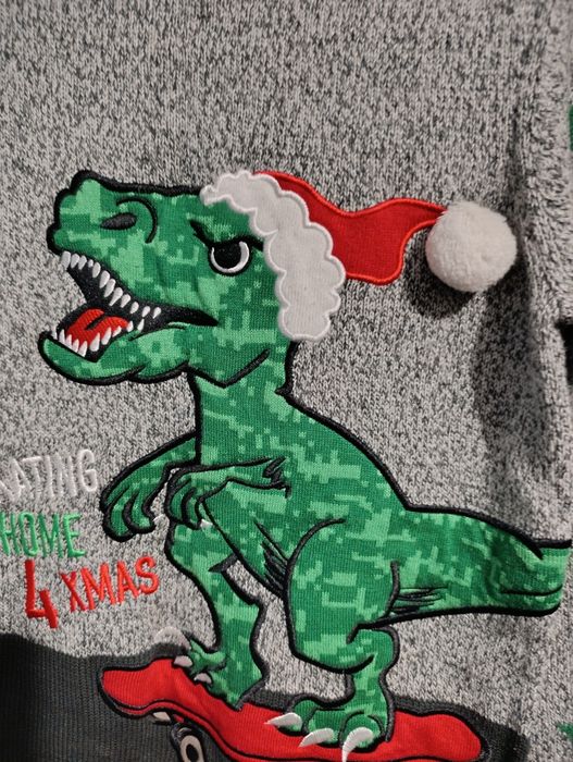 Новогодний свитер для мальчика 10-14 лет