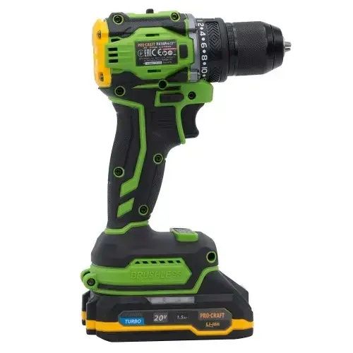 Акумуляторний шуруповерт Німеччина Procraft PA18PRO