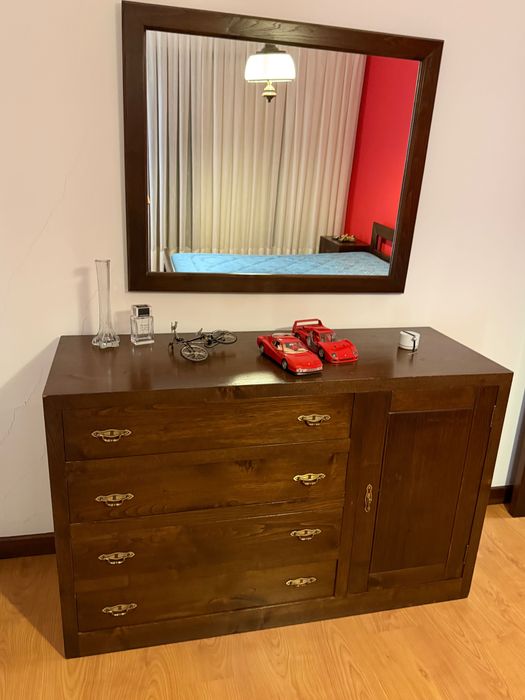 Cama de corpo e meio e