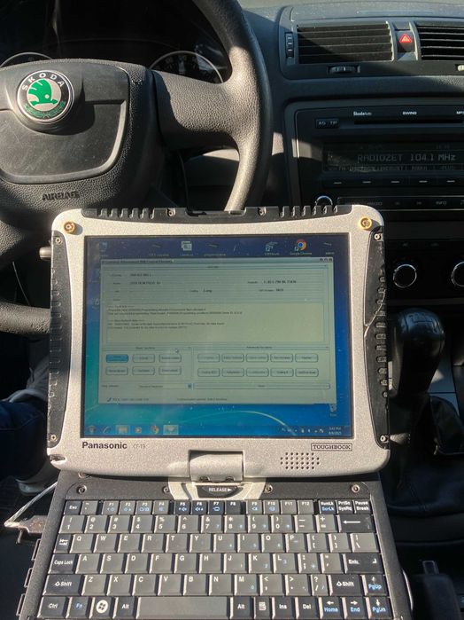 Panasonic cf19 + vas5054a + VCP + Vag can pro +XPROG + Willem + prog.