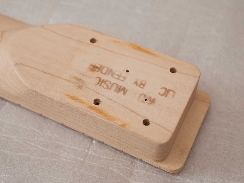 WD Telecaster Neck + Graph Tech Tusq Nut + Plek