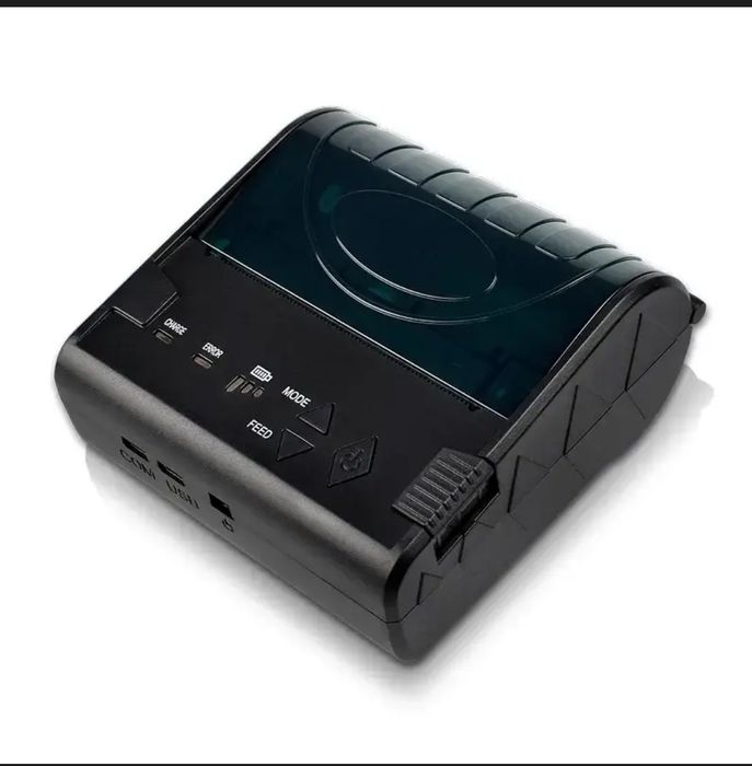 Портативний термопринтер для друку чеків Zjiang POS-8003 80mm USB-Wifi black
