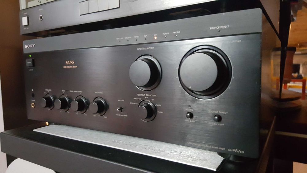 Wieża zestaw Revox cd S22 - Revox Elegance - Revox B77 - Sony TA FA7es