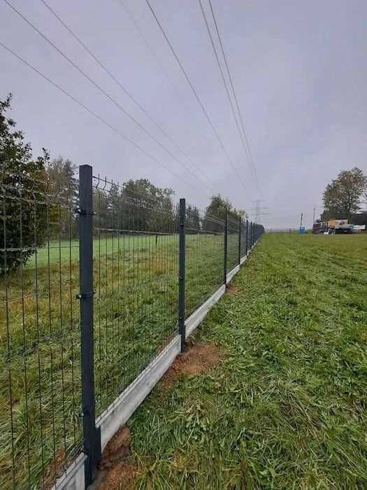 Kompletne ogrodzenie panelowe 153cm fi4 -  55zł/1mb