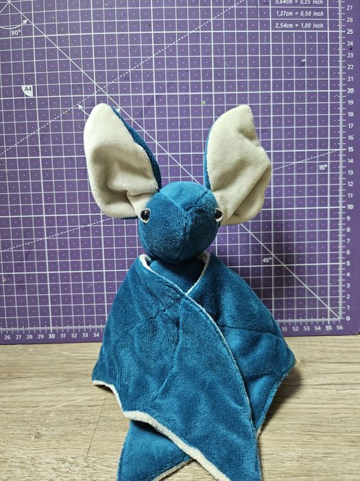 Handmade pluszowy nietoperz