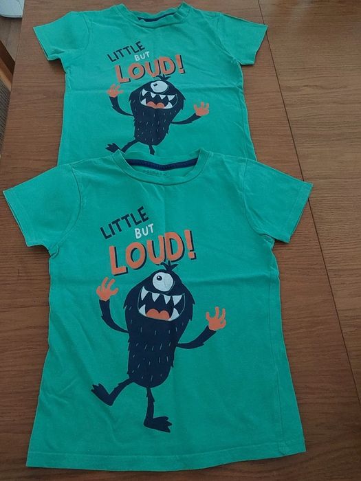 Koszulki krótki rękaw chłopięce bliźniaki