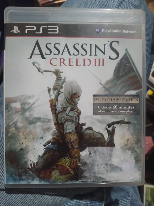 Assassin's Creed 3 PlayStation 3 cib completo com manual