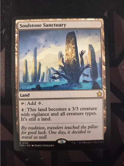 MTG Soulstone Sanctuary FDN Rare