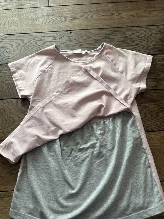 Bluzka ciàżowa i do karmienia  xs , pudrowy róż