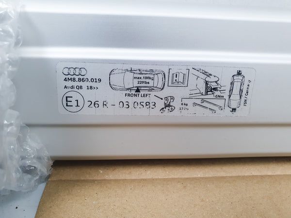 Suporte Barras de tejadilho Audi Q8/RSQ8