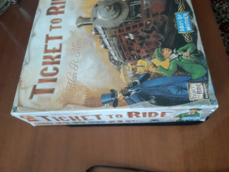 Настільна гра Lord of Boards Ticket to Ride (Квиток на потяг)