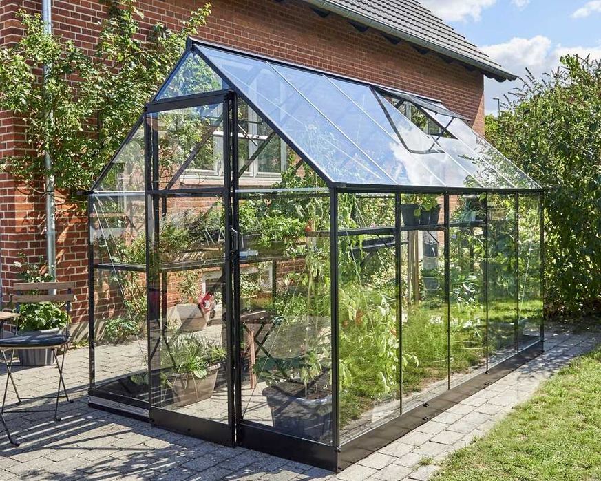 Szklarnia aluminiowa, szklarnia do ogrodu, szkło hartowane 6,8m2