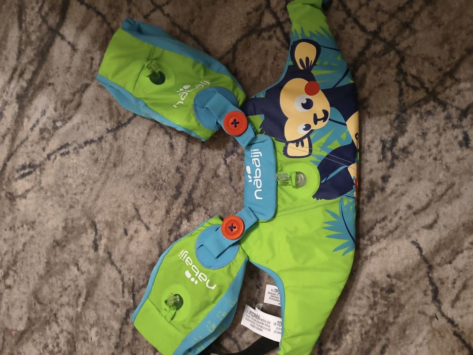 Kamizelka do pływania rękawki nabaiji Decathlon 15-30 kg