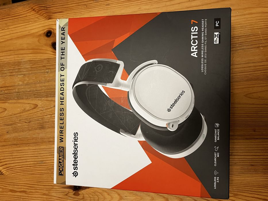 SteelSeries Arctis 7 Wireless – sprawne + oryginalne pudełko