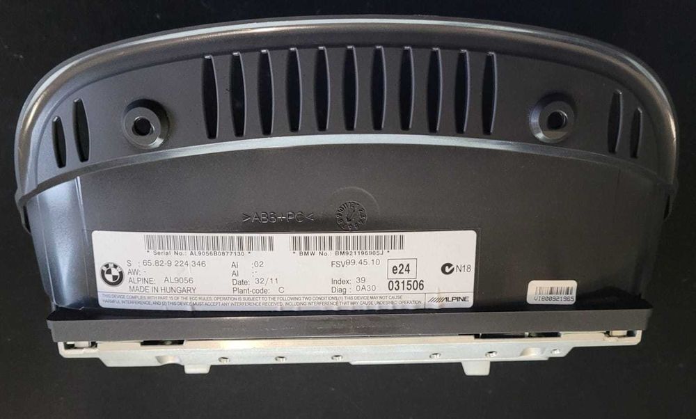 Wyświetlacz monitor nawigacji CIC BMW E60 E90 06-13
