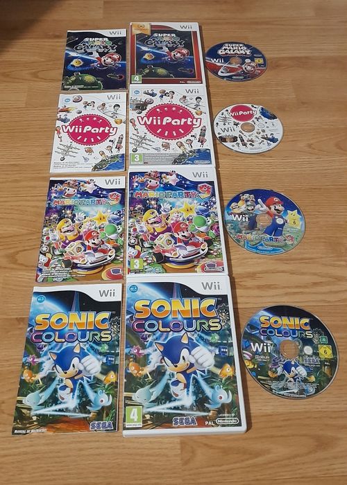 Jogos Originais e Completos Nintendo Wii/Wii U (Versão PT)