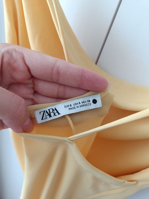 Сукня Zara S-M жовта