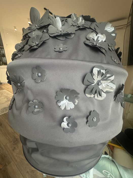 Люлька Cybex Mios Simply Flowers Grey