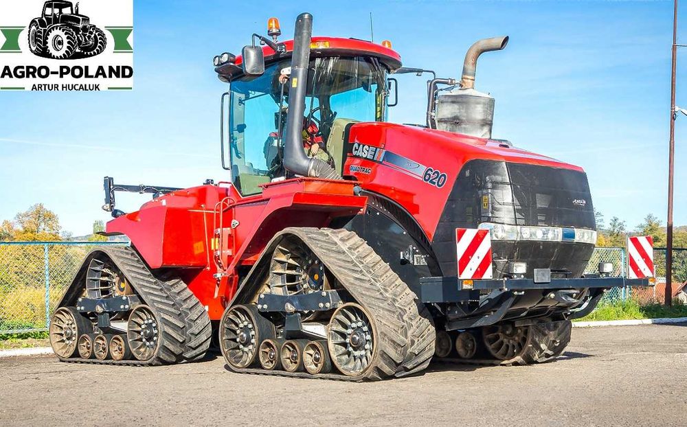 Трактор CASE IH QUADTRAC 620 - 2014 - нові гусениці - GPS - AUTOPILOT