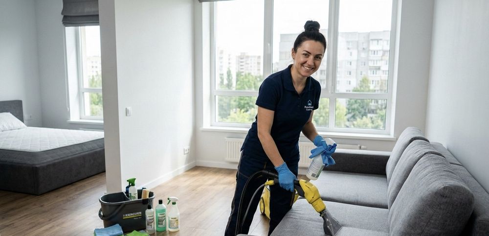 Професійне прибирання квартир, будинків та Хімчистка меблів | Клінінг