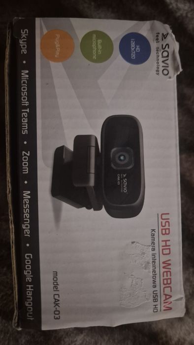 Kamera savio usb HD webcam