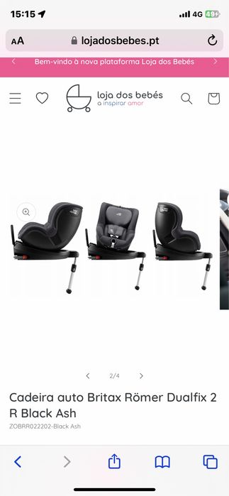 Cadeira auto Britax Romër