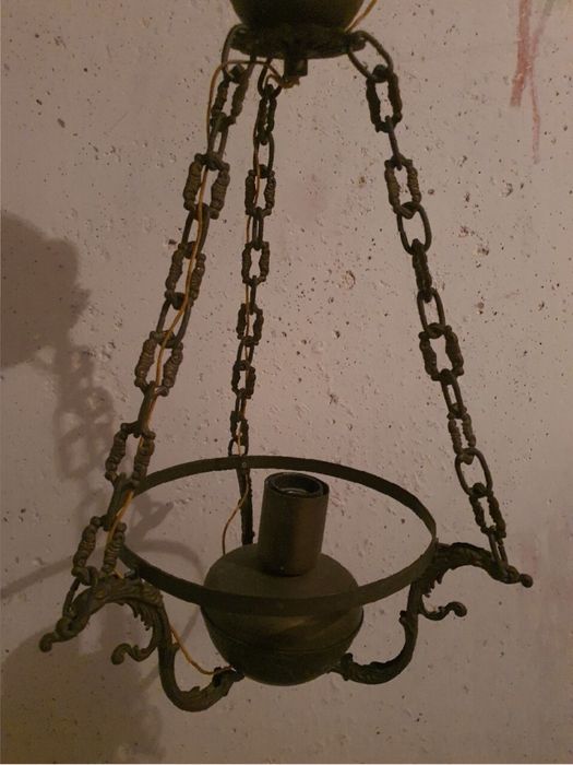 Mosiężny żyrandol dostępne 2szt