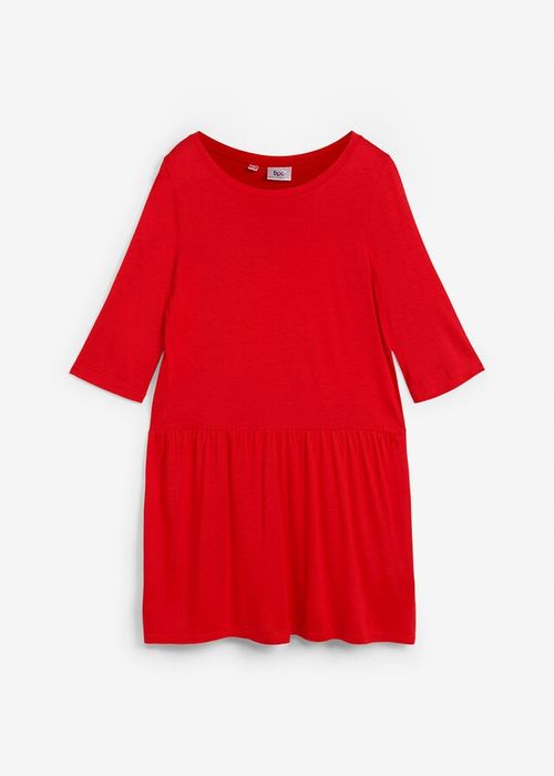 B.P.C bluzka czerwona z baskinką r.44/46