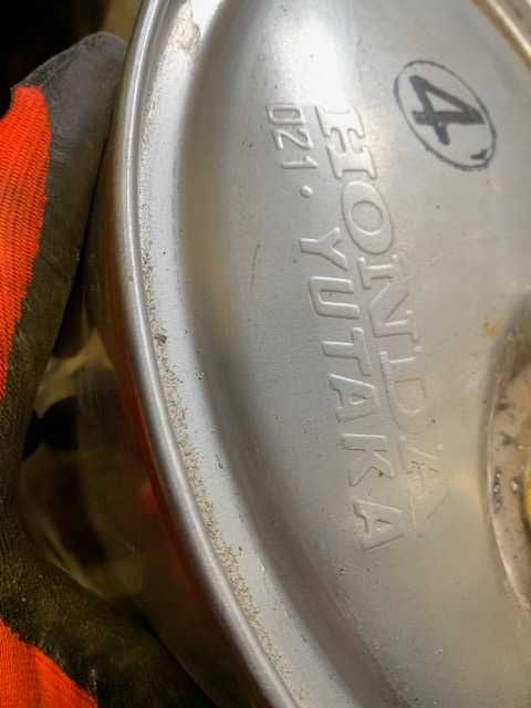 Honda jazz II 2001- tłumik Tył nowy Org honda OEM